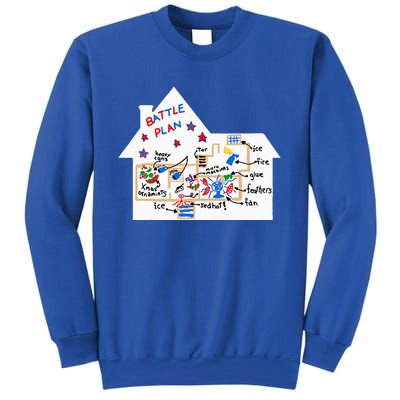 Battle Plan Christmas Home Hand Dawn Alone Xmas Sweatshirt