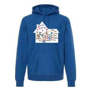 Battle Plan Christmas Home Hand Dawn Alone Xmas Premium Hoodie