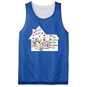 Battle Plan Christmas Home Hand Dawn Alone Xmas Mesh Reversible Basketball Jersey Tank