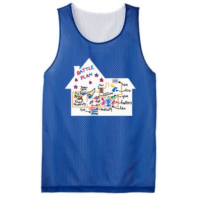 Battle Plan Christmas Home Hand Dawn Alone Xmas Mesh Reversible Basketball Jersey Tank