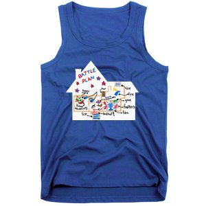 Battle Plan Christmas Home Hand Dawn Alone Xmas Tank Top