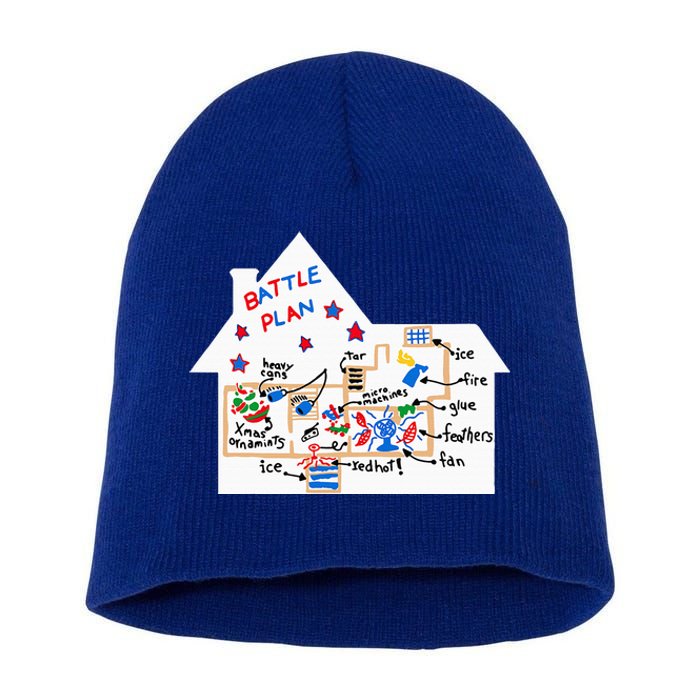 Battle Plan Christmas Home Hand Dawn Alone Xmas Short Acrylic Beanie