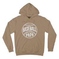 Baseball Papa Coach Fathers Day Hoodie