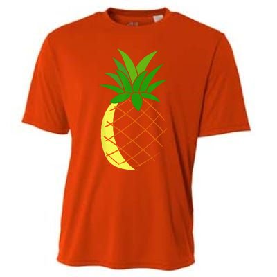 Big Pineapple Costume Cute Easy Fruit Halloween Gift Cooling Performance Crew T-Shirt