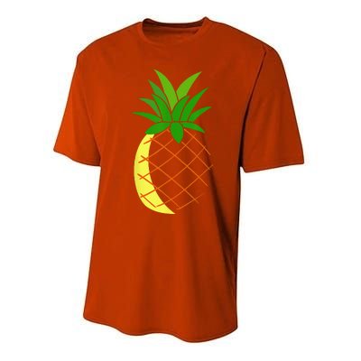 Big Pineapple Costume Cute Easy Fruit Halloween Gift Performance Sprint T-Shirt