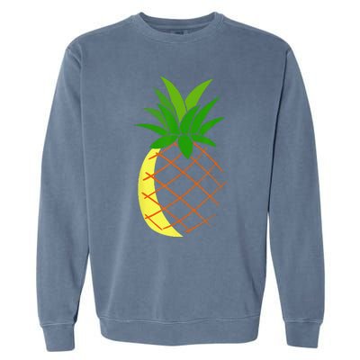 Big Pineapple Costume Cute Easy Fruit Halloween Gift Garment-Dyed Sweatshirt