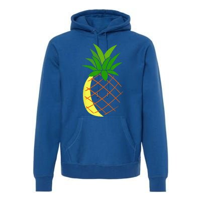 Big Pineapple Costume Cute Easy Fruit Halloween Gift Premium Hoodie