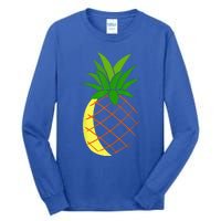 Big Pineapple Costume Cute Easy Fruit Halloween Gift Tall Long Sleeve T-Shirt