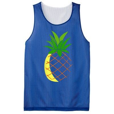 Big Pineapple Costume Cute Easy Fruit Halloween Gift Mesh Reversible Basketball Jersey Tank