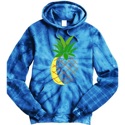 Big Pineapple Costume Cute Easy Fruit Halloween Gift Tie Dye Hoodie