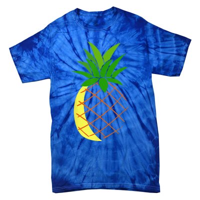 Big Pineapple Costume Cute Easy Fruit Halloween Gift Tie-Dye T-Shirt