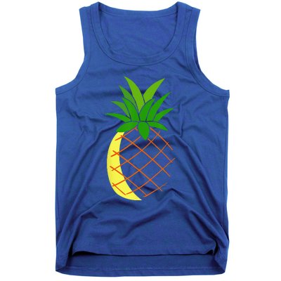 Big Pineapple Costume Cute Easy Fruit Halloween Gift Tank Top