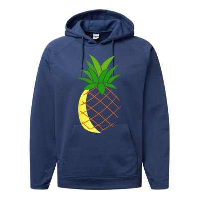 Big Pineapple Costume Cute Easy Fruit Halloween Gift Performance Fleece Hoodie