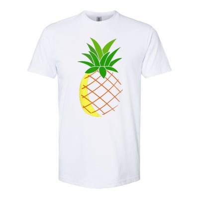 Big Pineapple Costume Cute Easy Fruit Halloween Gift Softstyle CVC T-Shirt