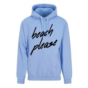 Beach Please Cool Vacay Casual Summer Vacation Gift Unisex Surf Hoodie