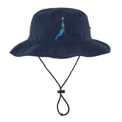 Basketball Player Coach Dunking Legacy Cool Fit Booney Bucket Hat