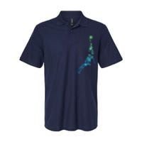 Basketball Player Coach Dunking Softstyle Adult Sport Polo