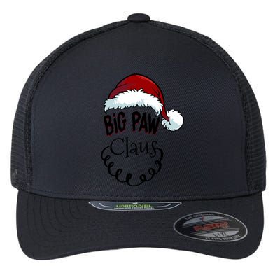 Big Paw Claus New Christmas Santa Claus Gift Flexfit Unipanel Trucker Cap