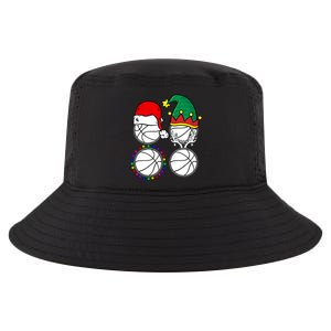 Basketball Player Christmas Cool Ugly Xmas Santa Reindeer Great Gift Cool Comfort Performance Bucket Hat