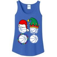 Basketball Player Christmas Cool Ugly Xmas Santa Reindeer Great Gift Ladies Essential Tank