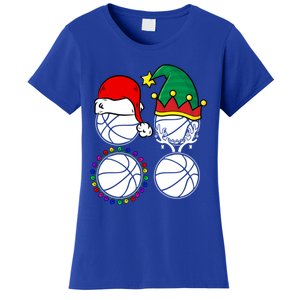 Basketball Player Christmas Cool Ugly Xmas Santa Reindeer Great Gift Women's T-Shirt