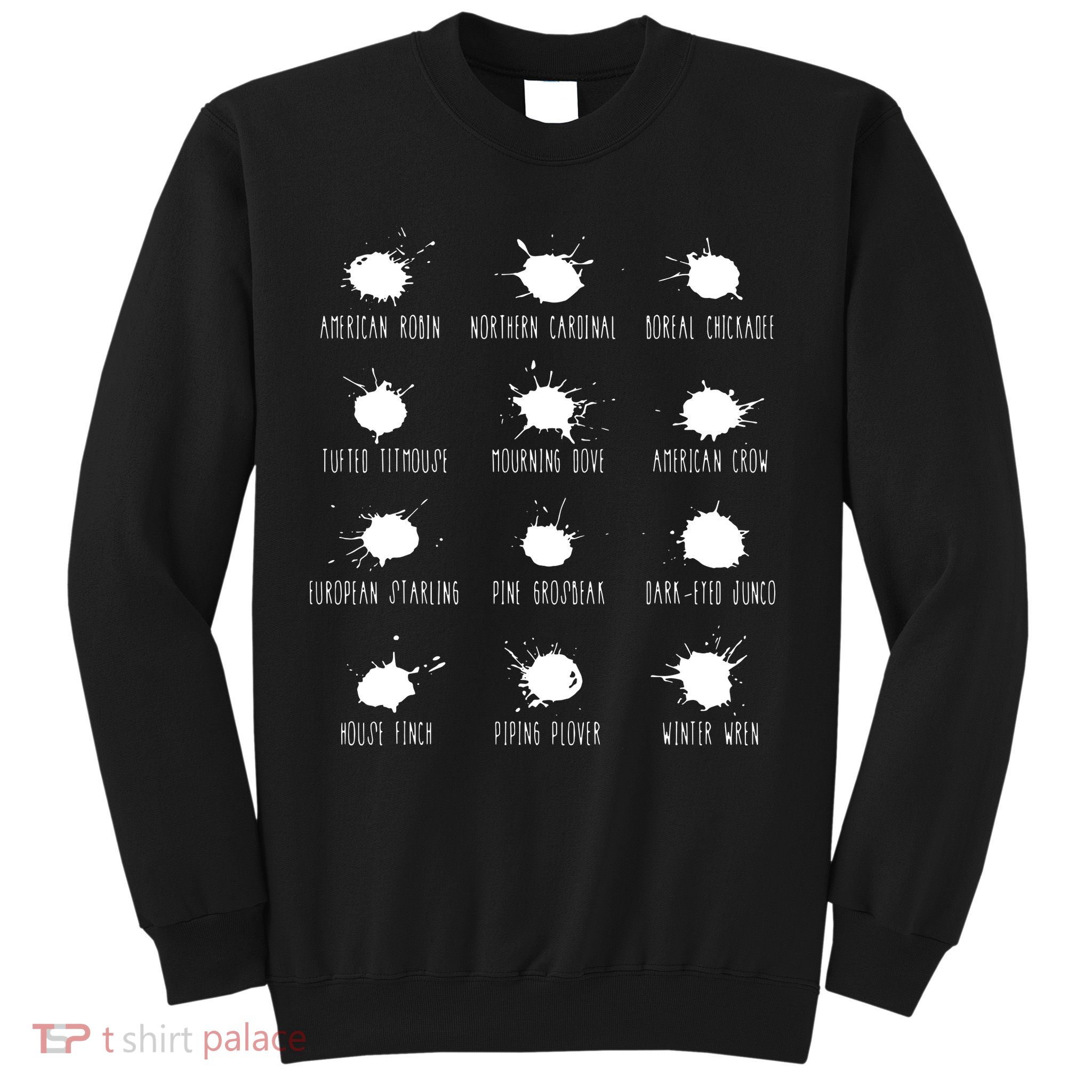 Birds Poops Chart Sweatshirt