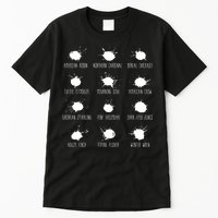 Birds Poops Chart Tall T-Shirt