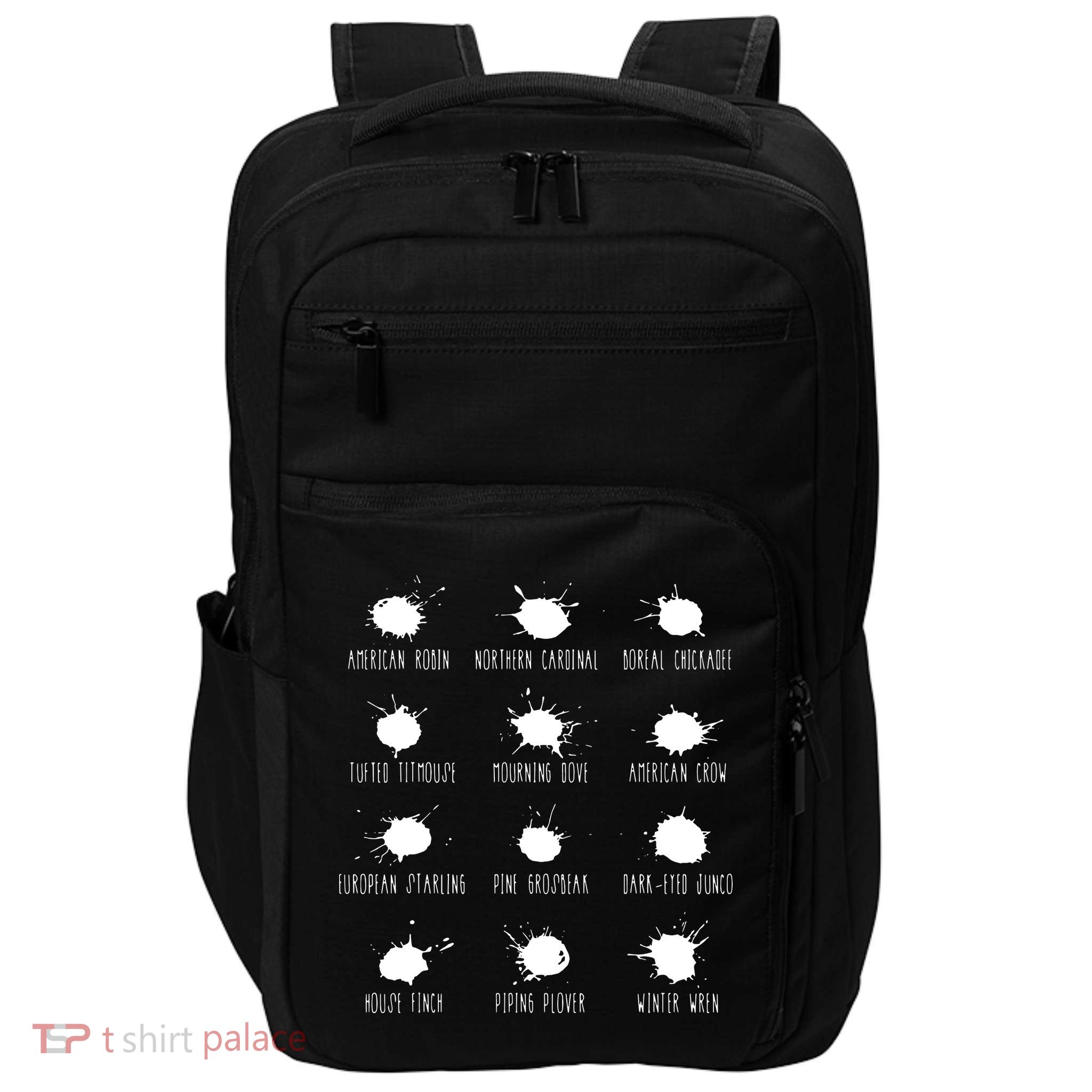 Birds Poops Chart Impact Tech Backpack
