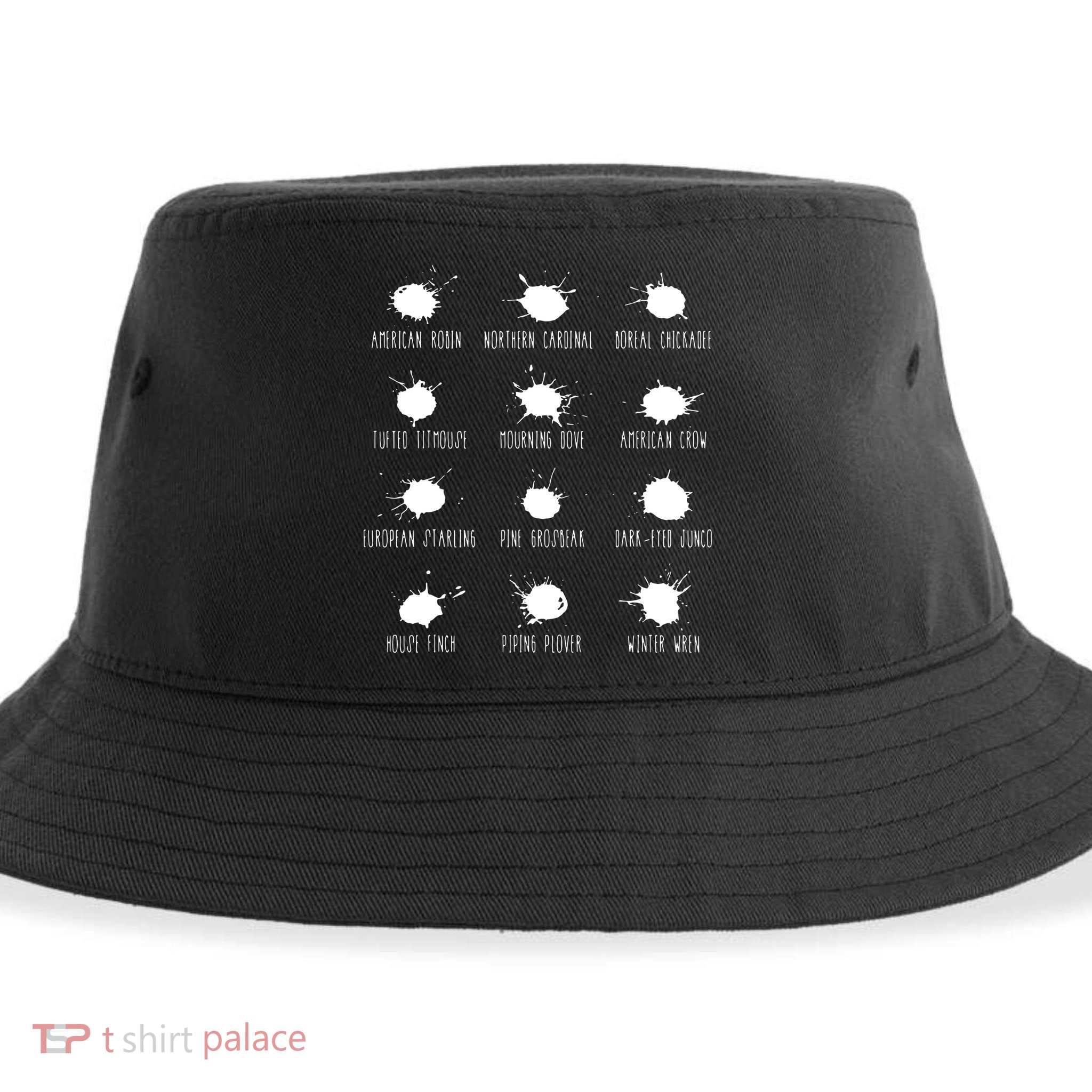 Birds Poops Chart Sustainable Bucket Hat