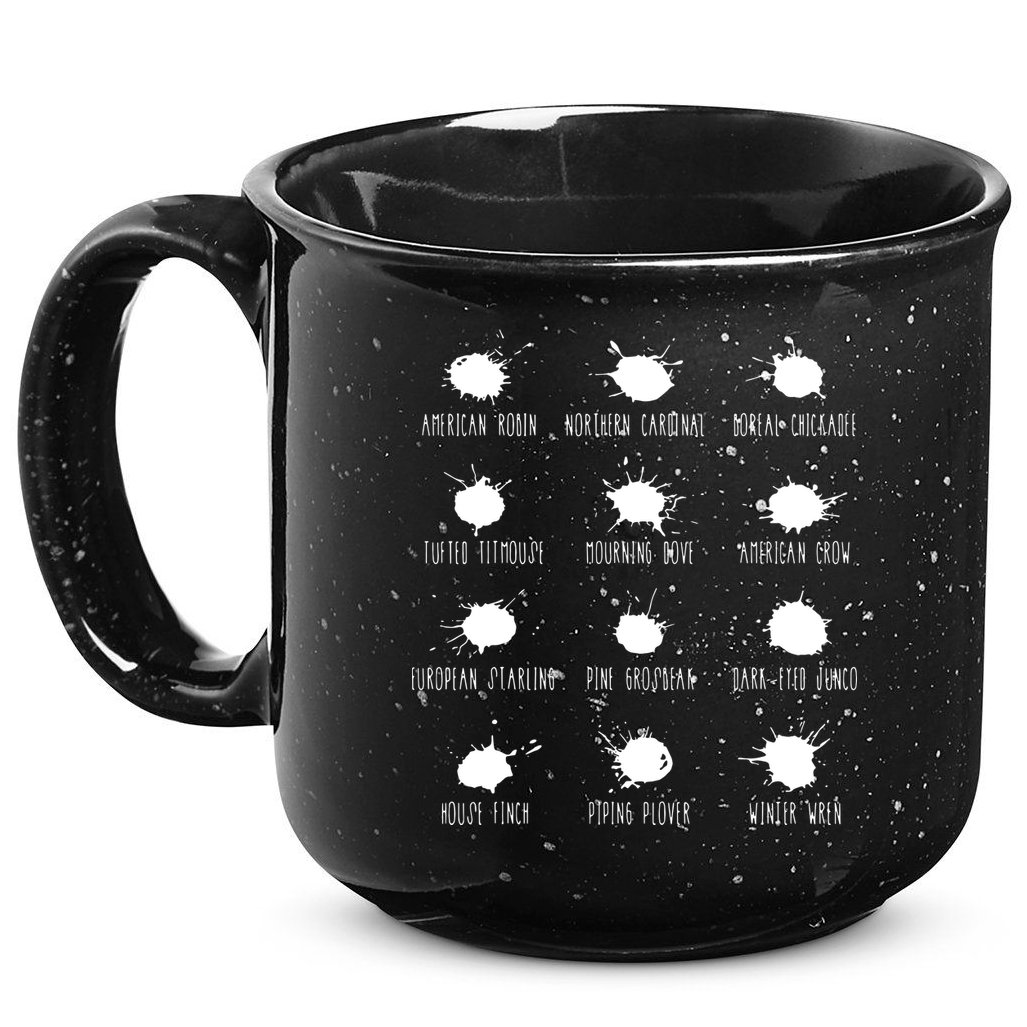 Birds Poops Chart 15oz Campfire Ceramic Mug
