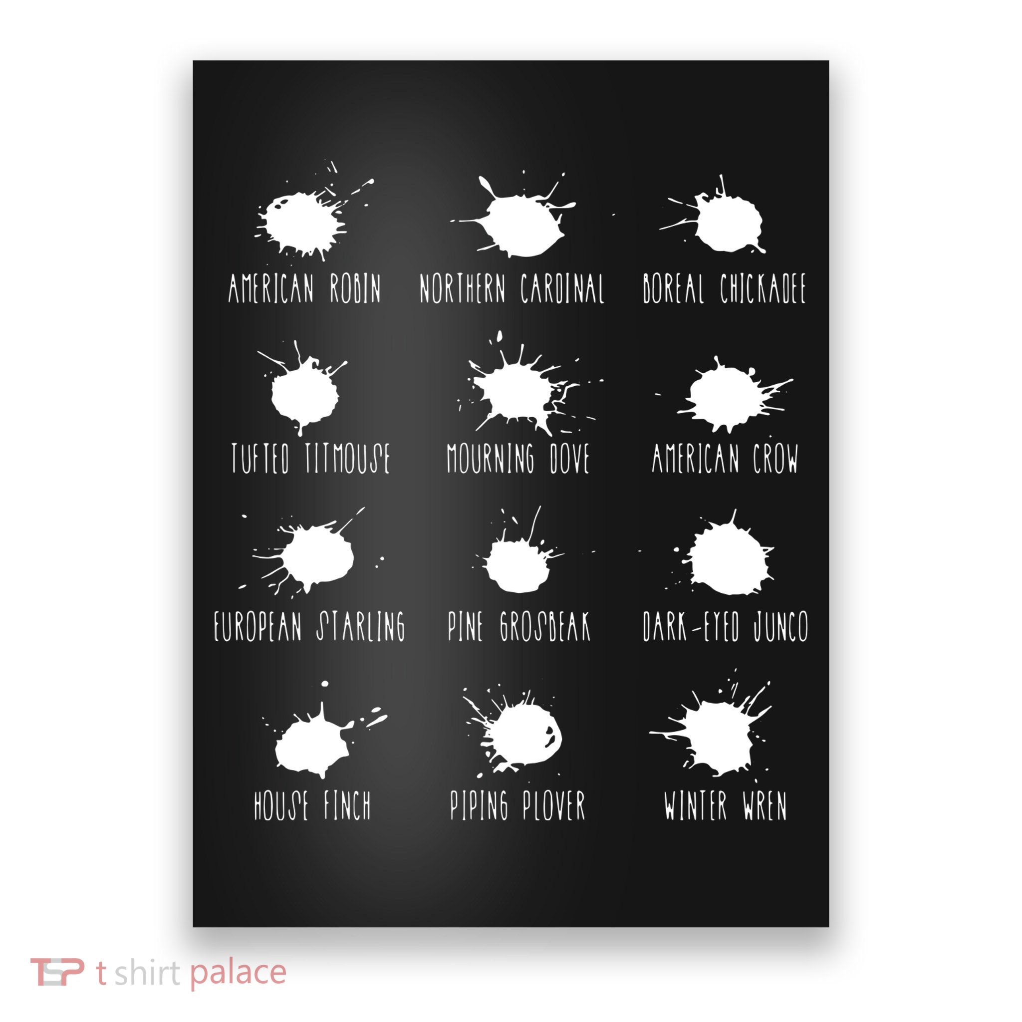 Birds Poops Chart Poster