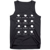 Birds Poops Chart Tank Top