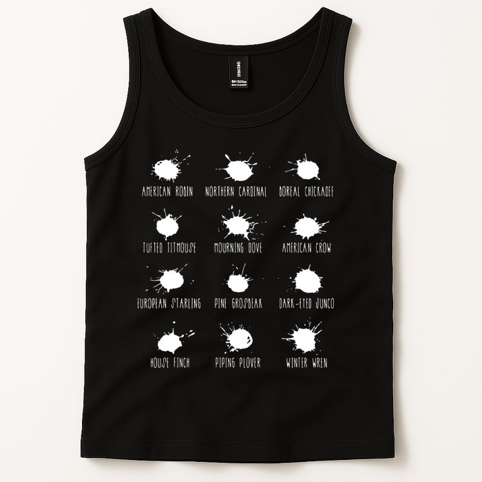 Birds Poops Chart Tank Top