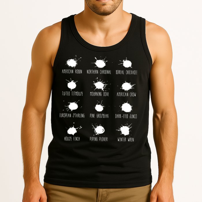 Birds Poops Chart Tank Top