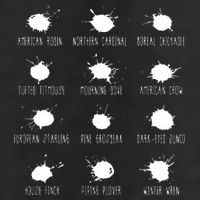 Birds Poops Chart Golf Towel