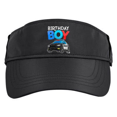 Birthday Police Car Policeman Theme Birthday Adult Drive Performance Visor