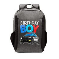 Birthday Police Car Policeman Theme Birthday Vector Backpack