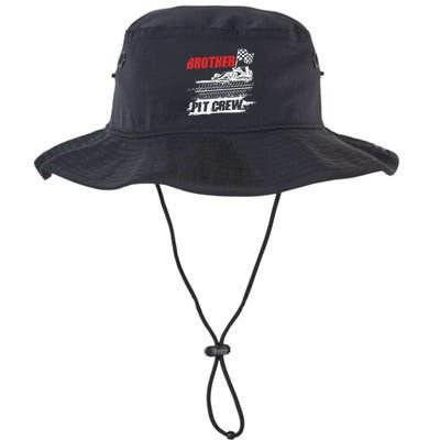 Brother Pit Crew Car Racing Checkered Flag Racer Matching Bucket Hat