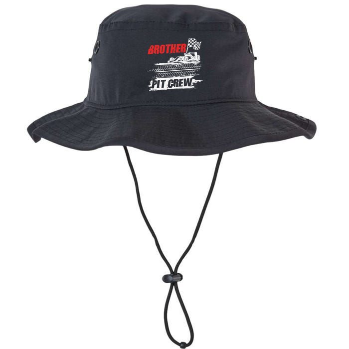 Brother Pit Crew Car Racing Checkered Flag Racer Matching Bucket Hat