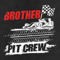 Brother Pit Crew Car Racing Checkered Flag Racer Matching 11oz C Handle Ceramic Mug