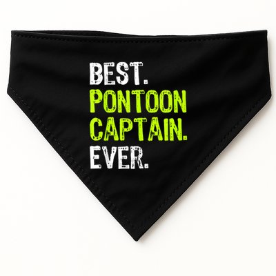 Best Pontoon Captain Ever | Pontoon Boat USA-Made Doggie Bandana