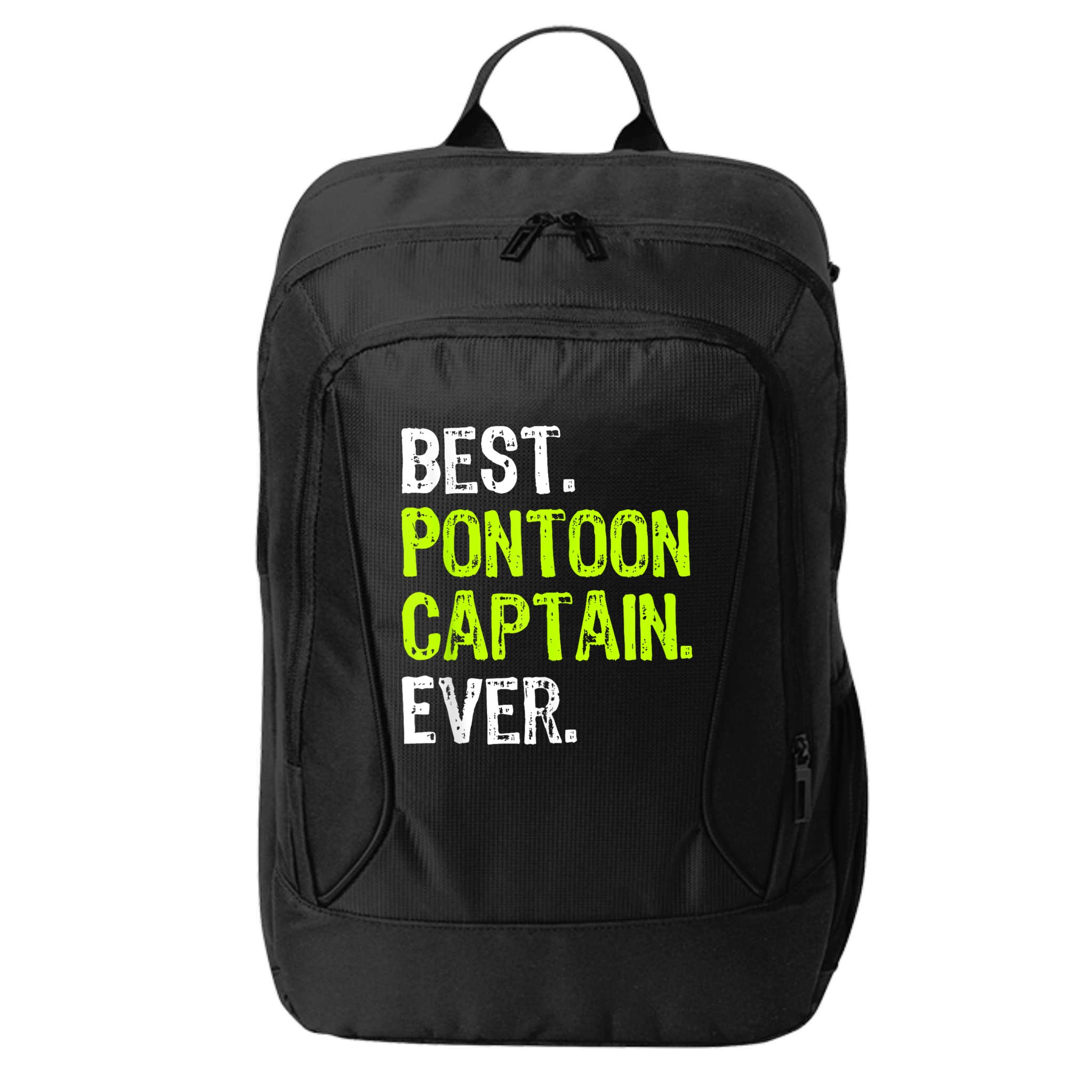 Best Pontoon Captain Ever | Pontoon Boat City Backpack