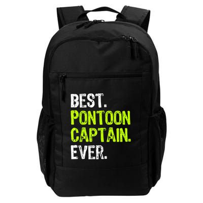 Best Pontoon Captain Ever | Pontoon Boat Backpack