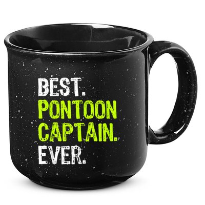 Best Pontoon Captain Ever | Pontoon Boat 15oz Campfire Ceramic Mug