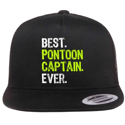 Best Pontoon Captain Ever | Pontoon Boat Flatbill Hat
