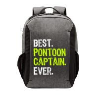 Best Pontoon Captain Ever | Pontoon Boat Vector Backpack