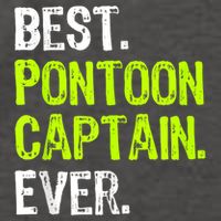 Best Pontoon Captain Ever | Pontoon Boat Vector Backpack