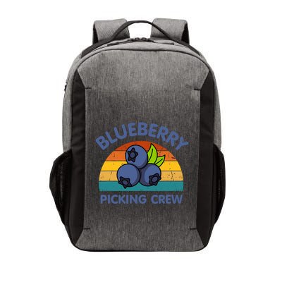 Blueberry Picking Crew Cute Family Blueberries Summer Fruit Vector Backpack