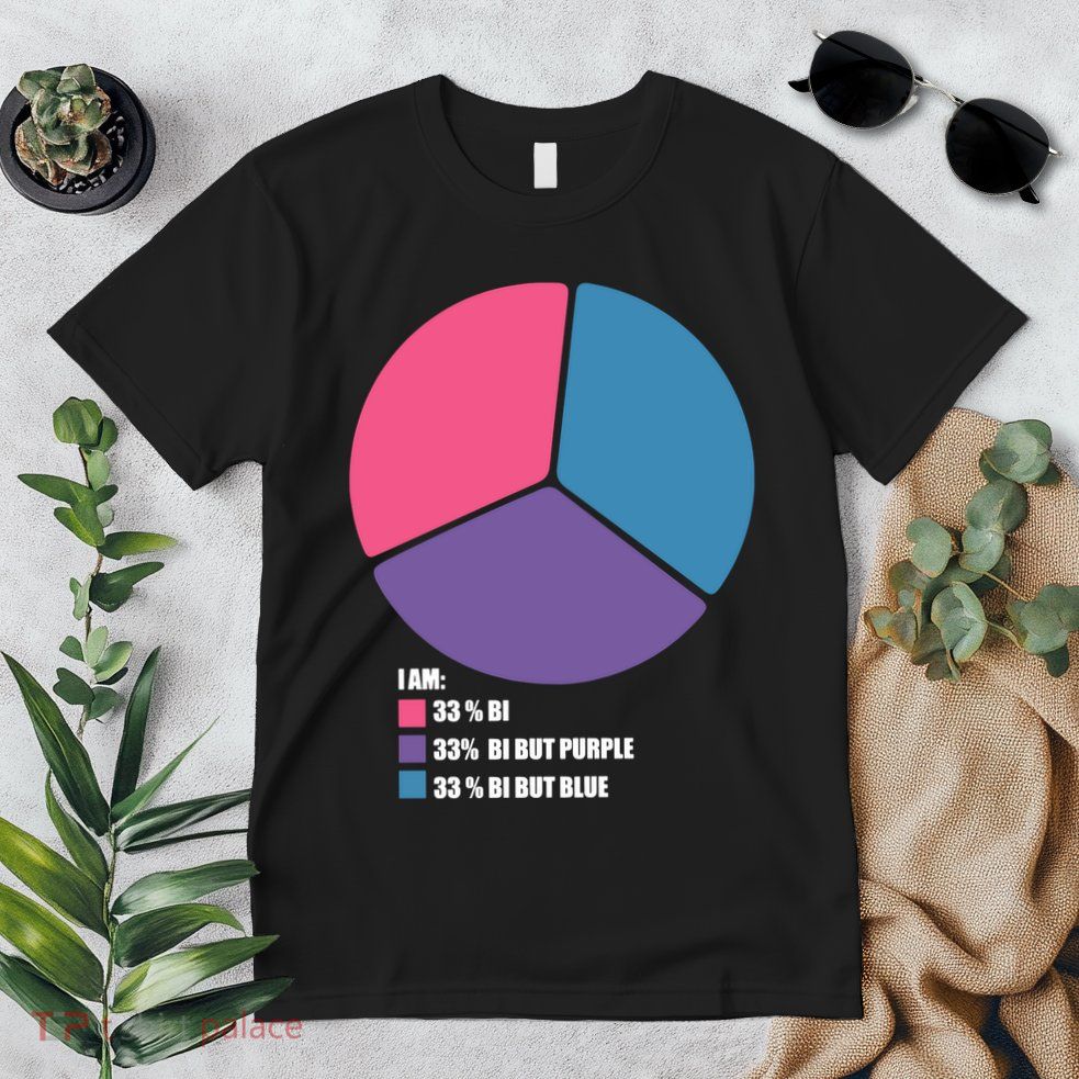 Bisexual Pie Chart Bisexual Pride Premium T-Shirt