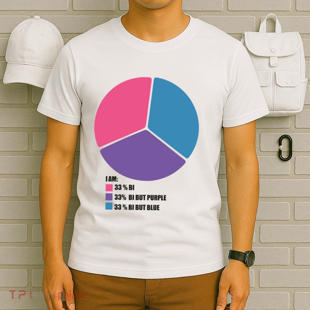 Bisexual Pie Chart Bisexual T-Shirt